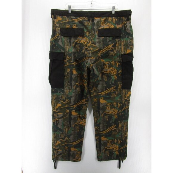 Monet Skateboards Pants 38 Cargo Camouflage Double Knee Baggy Skater - Picture 7 of 11